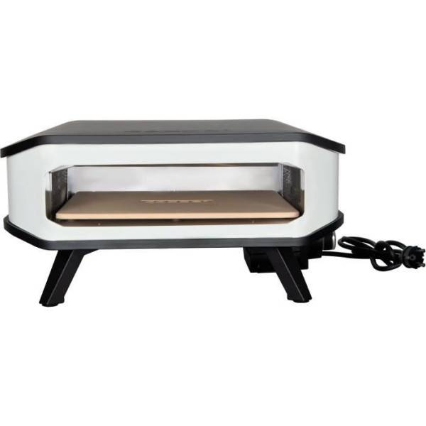 Four a Pizza Four a pizza électrique - COZZE - 2200 W - 60,5 x 60,5 x 30,5 cm - Noir / Blanc - Image 3