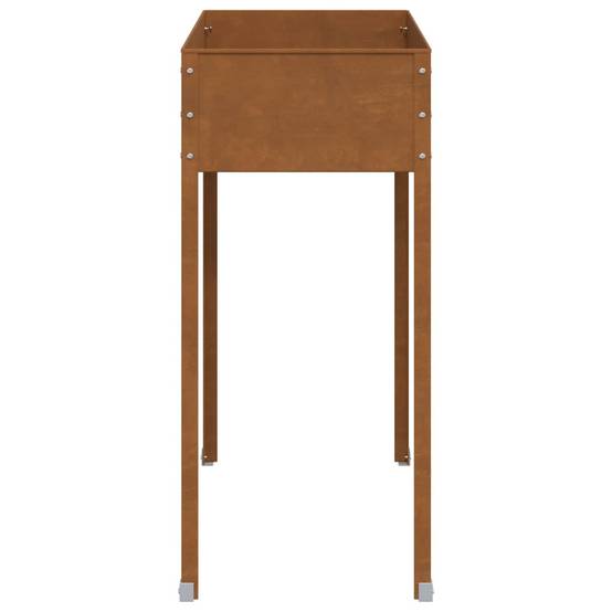 Vidaxl - Jardinière 100,5x40,5x90 cm acier résistant aux intempéries vidaXL 4008961 - Image 6