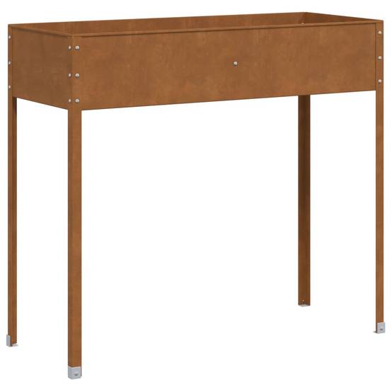Vidaxl - Jardinière 100,5x40,5x90 cm acier résistant aux intempéries vidaXL 4008961 - Image 2