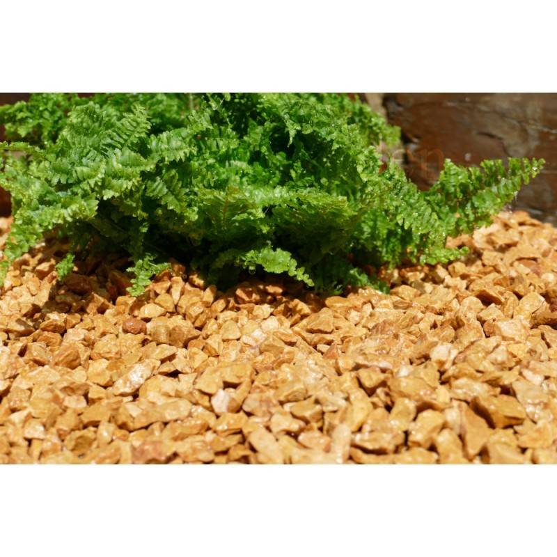 ClassGarden - Gravier Jaune Saumon 10-15 Pack de 10 M² - 20 sacs - 400 kg - Image 3