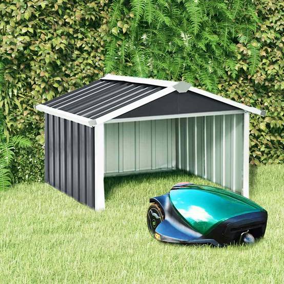 Vidaxl - Abri pour robot de jardin 92x97x63cm Acier galvanisé Anthracite vidaXL 150909 - Image 1