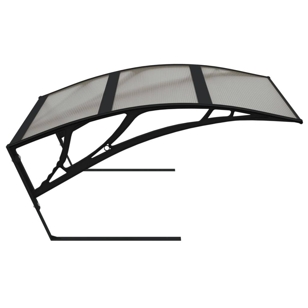 Garage pour robot tondeuse polycarbonate noir 80 x 101 x 46 cm - PANGIVO - Image 5