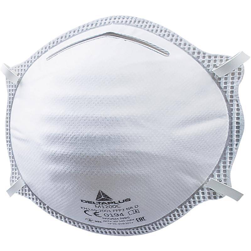 Delta Plus - Masques respiratoires coques jetables sans soupape M1100 moules FFP1 NR D - DELTA PLUS - M1100C - Image 2