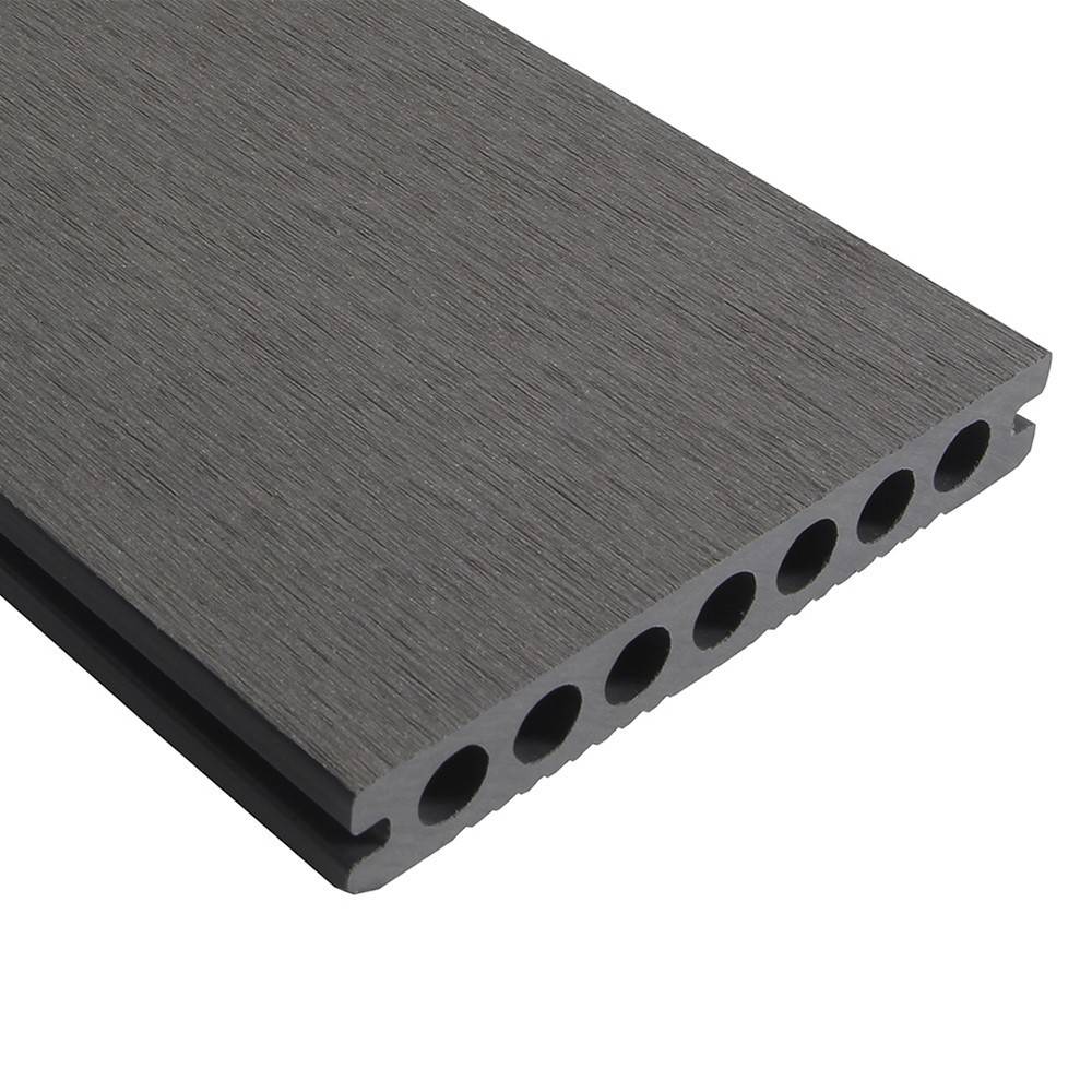 Kit Terrasse ATLANTA 20m² - 61 Lames de Terrasse (220 x 14.5 x 2.25 cm) - Platinium - Garantie 15 ans - Fixation par Clips - Image 3
