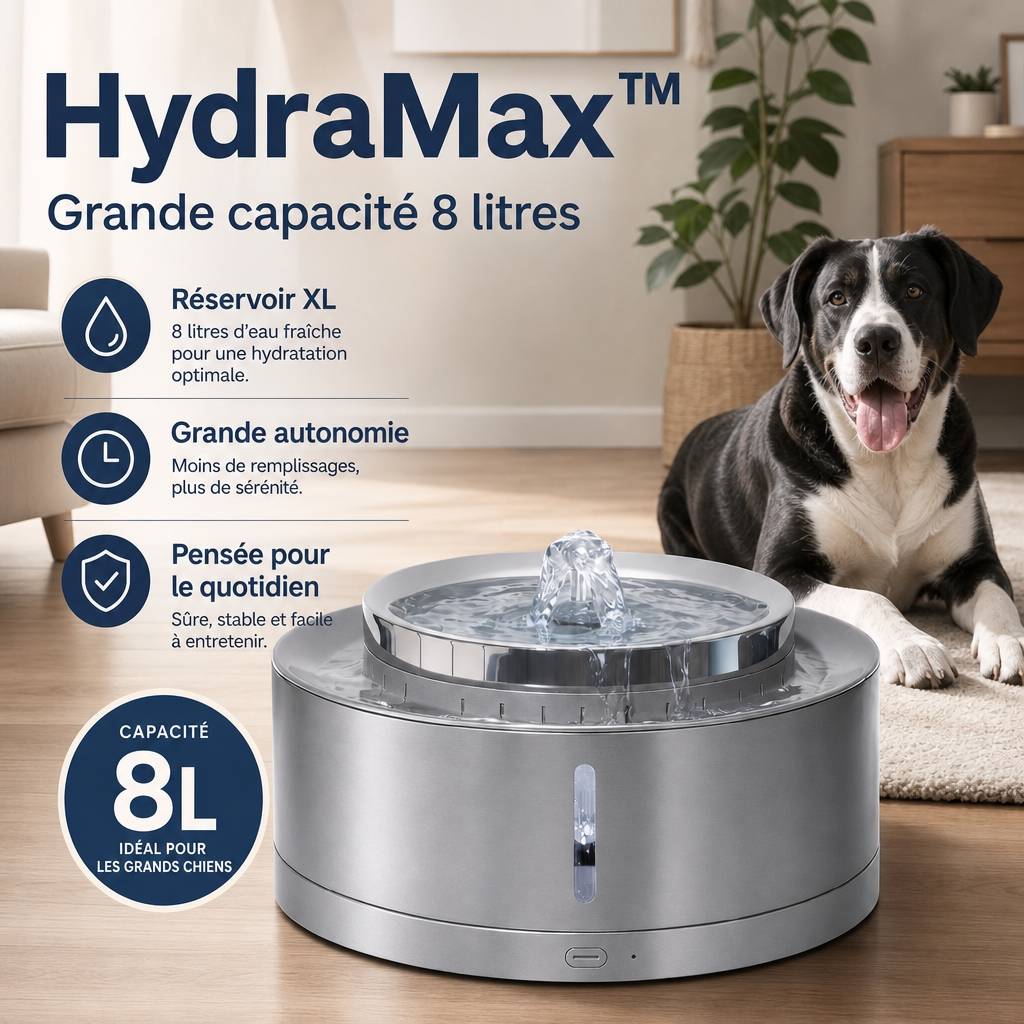 Eziclean - Fontaine pour chien Eziclean® Nutribot Water XL - Image 6
