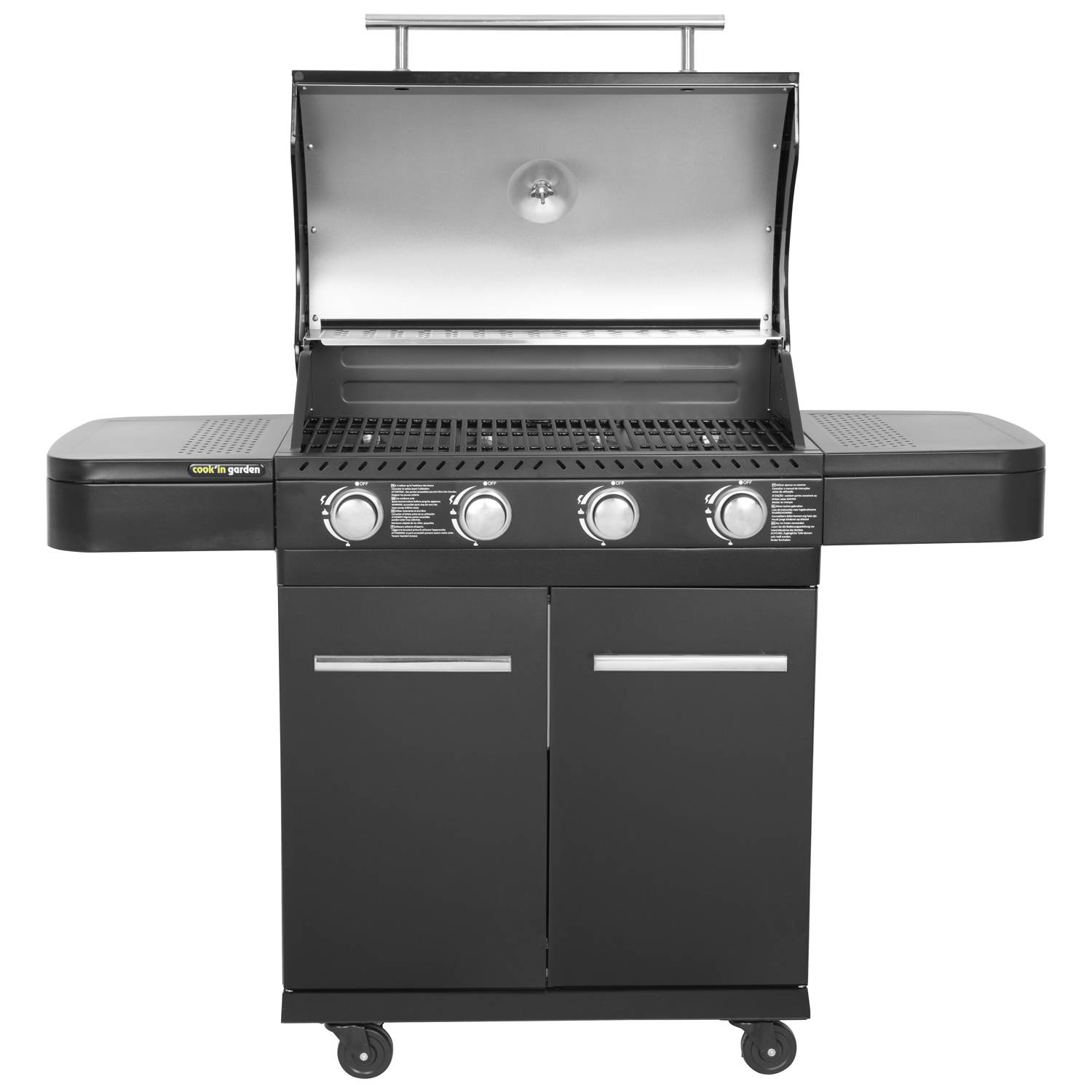 Cook in Garden - Barbecue au gaz FYRA avec thermomètre - 4 brûleurs - COOK'IN GARDEN - Image 9