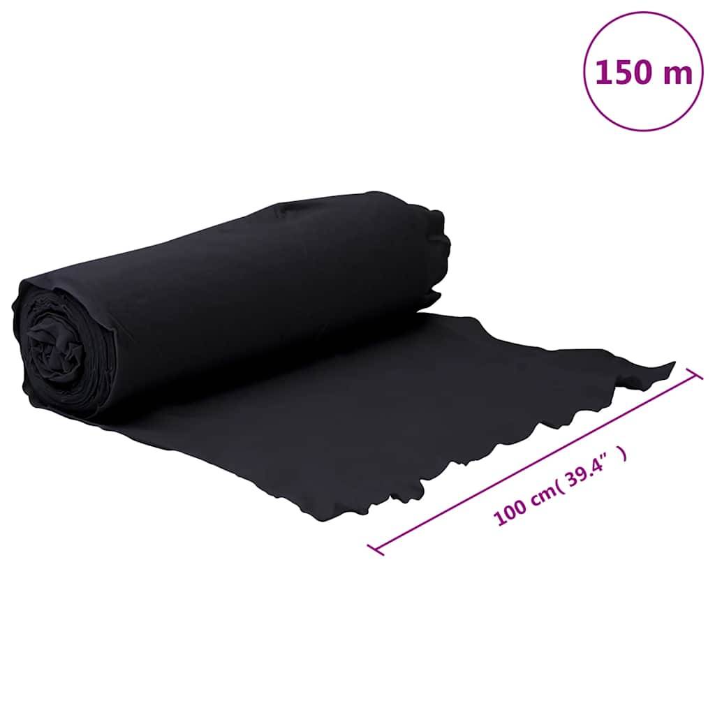 Feutre Géotextile Épais Polyester Pro Grand Rouleau Stabilisation Noir 1x150m - ComfortXL Outdoor Living - Image 10