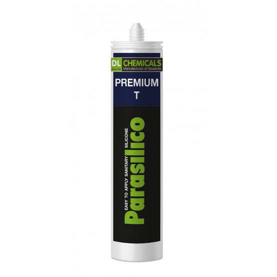 Silicone sanitaire DL CHEMICALS Parasilico Premium T - 300 ml - Translucide - 0100056T653032