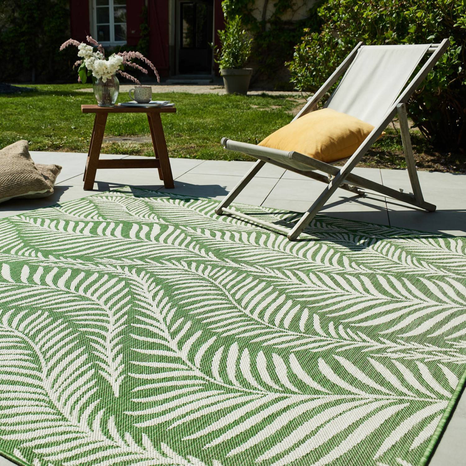 Autre - Tapis intérieur et extérieur vert200x200cm - Image 3