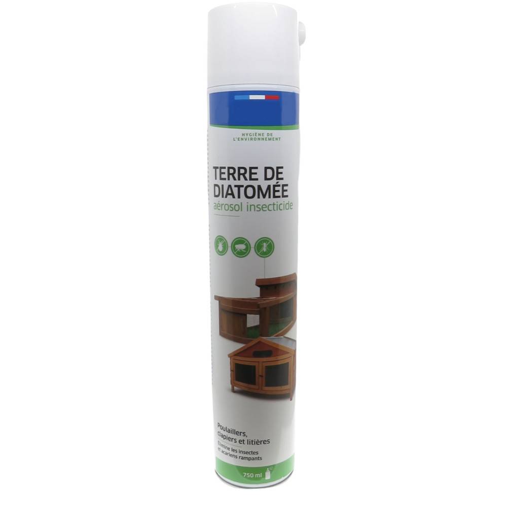 animallparadise - Terre de diatomée en aérosol de 750 ml, basse cour. - Image 1