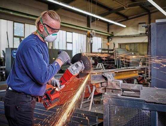 Einhell - Meuleuse d’angle sans fil – TP-AG 36/230-22 Li BL-Solo – Ø 230 mm – Brushless – Power X-Change - Image 5