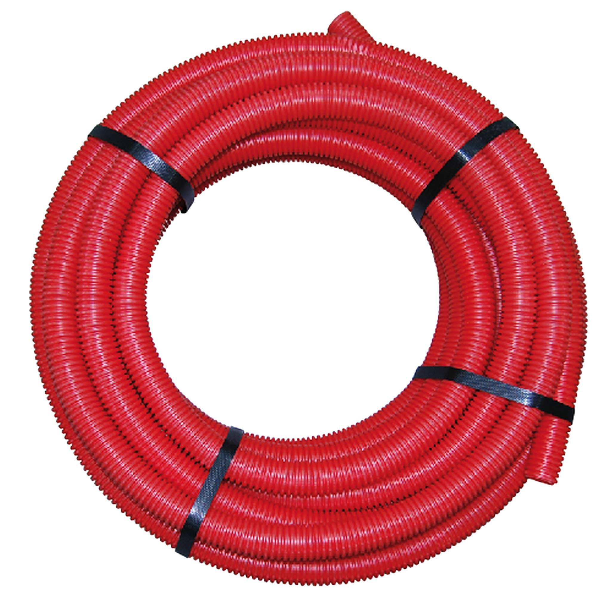 Boutte - Tuyau gainé PER pré-grainé rouge - Boutté - ø12 mm x 15m