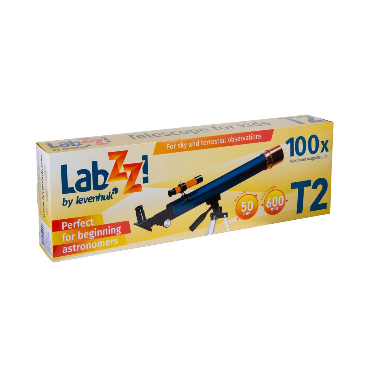 Telescope ajustable Levenhuk LabZZ T2 pour observations terrestres - Image 1