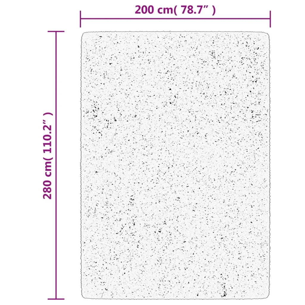 Très Grand TapisDoux et Moelleux pour Pièce Spacieuse Noir 200x280 cm – ComfortXL Outdoor Living - Image 10