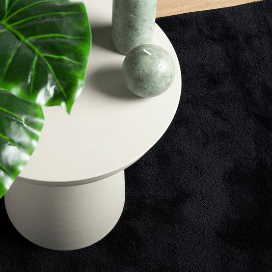 Très Grand TapisDoux et Moelleux pour Pièce Spacieuse Noir 200x280 cm – ComfortXL Outdoor Living - Image 7