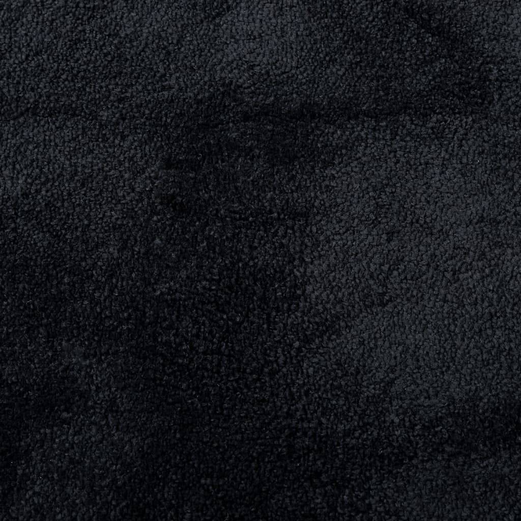 Très Grand TapisDoux et Moelleux pour Pièce Spacieuse Noir 200x280 cm – ComfortXL Outdoor Living - Image 9