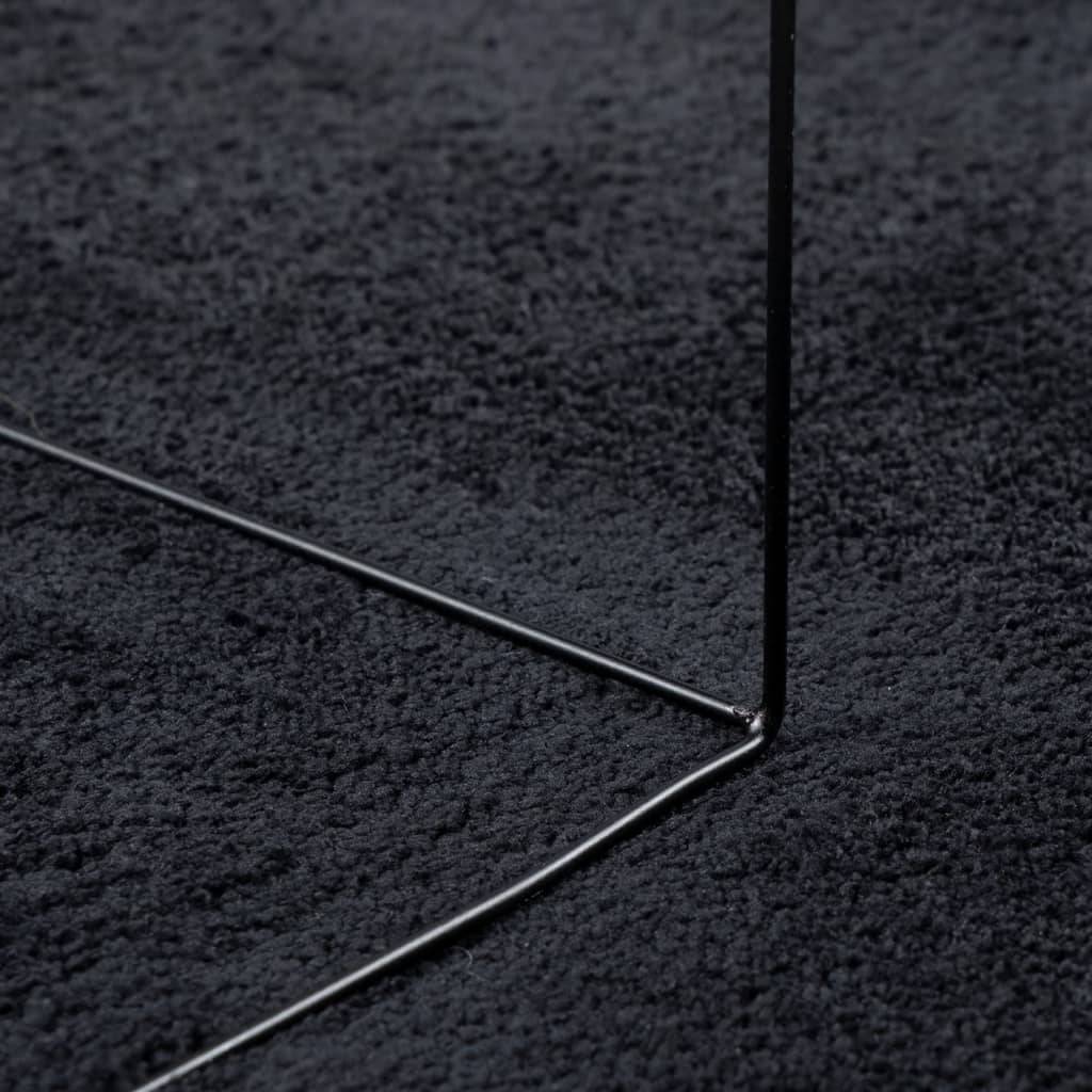 Très Grand TapisDoux et Moelleux pour Pièce Spacieuse Noir 200x280 cm – ComfortXL Outdoor Living - Image 8