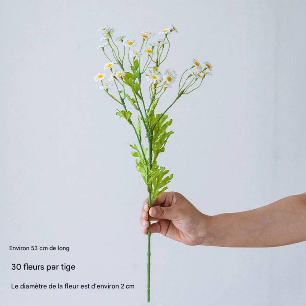 Fleur Artificielle de Camomille - Décoration Naturelle pour Mariage et Intérieur - Réaliste et Sans Entretien - Lytech - Image 2