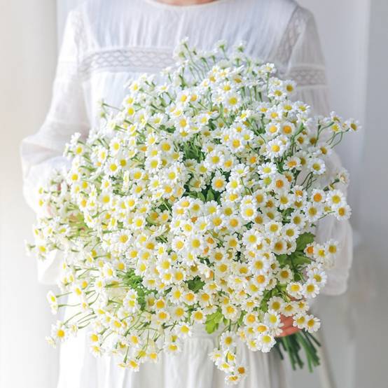 Fleur Artificielle de Camomille - Décoration Naturelle pour Mariage et Intérieur - Réaliste et Sans Entretien - Lytech - Image 4