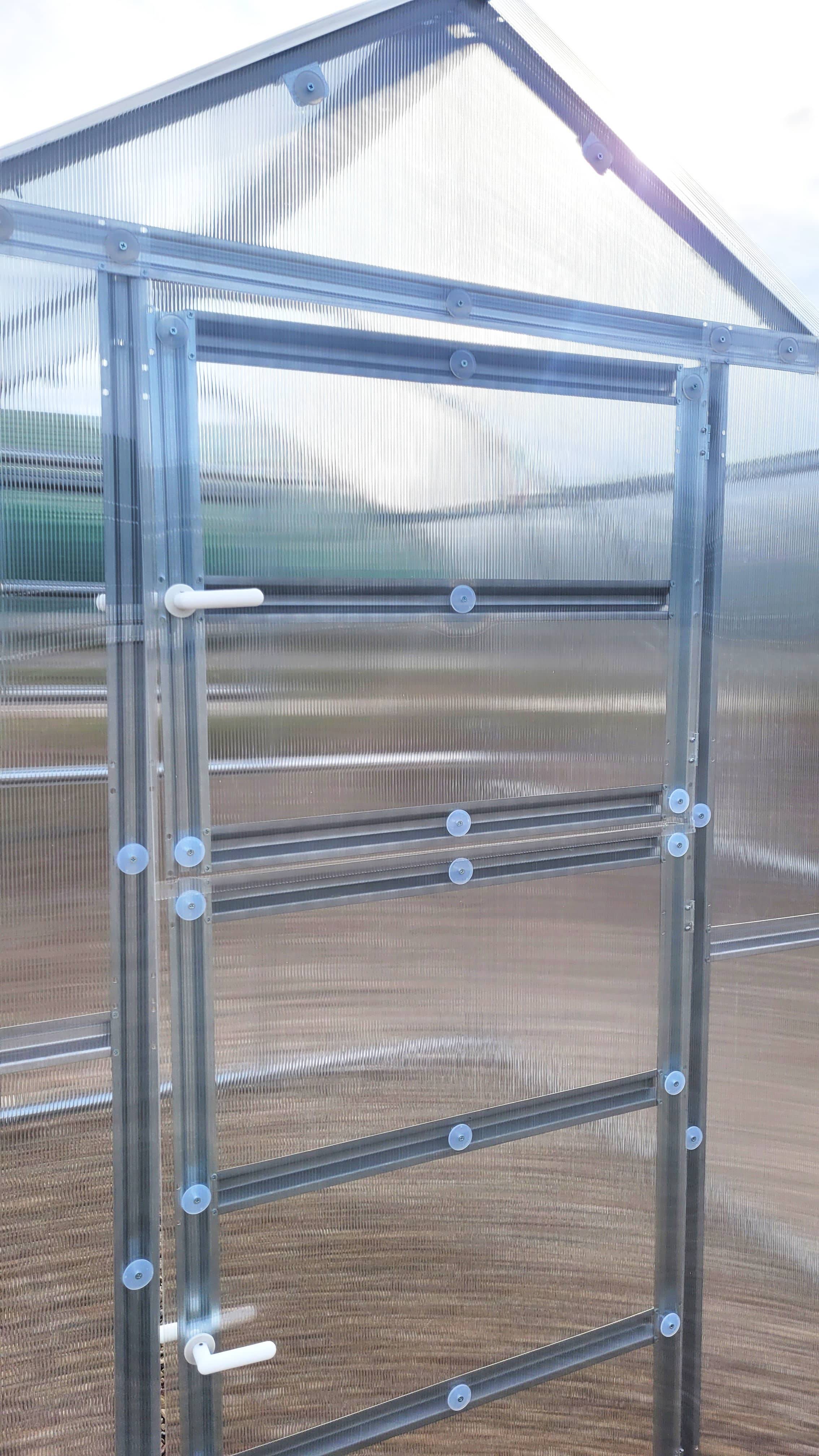 KLASIKA GREENHOUSES - Serre KLASIKA*DROP 5m2, 2,5m x 2m, 6 mm avec revêtement en polycarbonate - Image 7