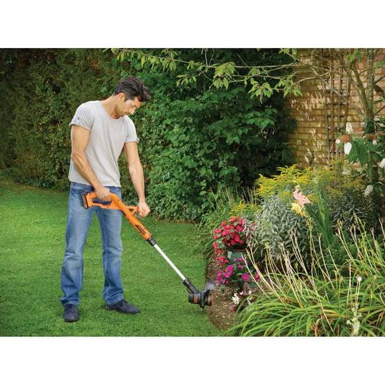 Coupe bordure sans fil AFS 18V 25CM - BLACK+DECKER - avec 1 batterie 18V 1.5Ah + chargeur - ST1823-QW - Image 6