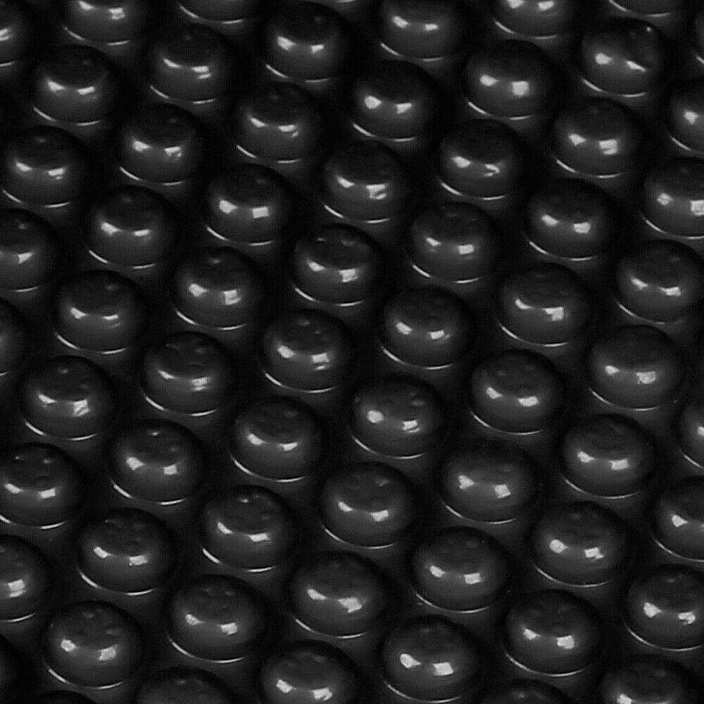 Piscine film solaire ronde couverture de piscine noir diamètre 3,6m chauffage solaire PE - Image 4