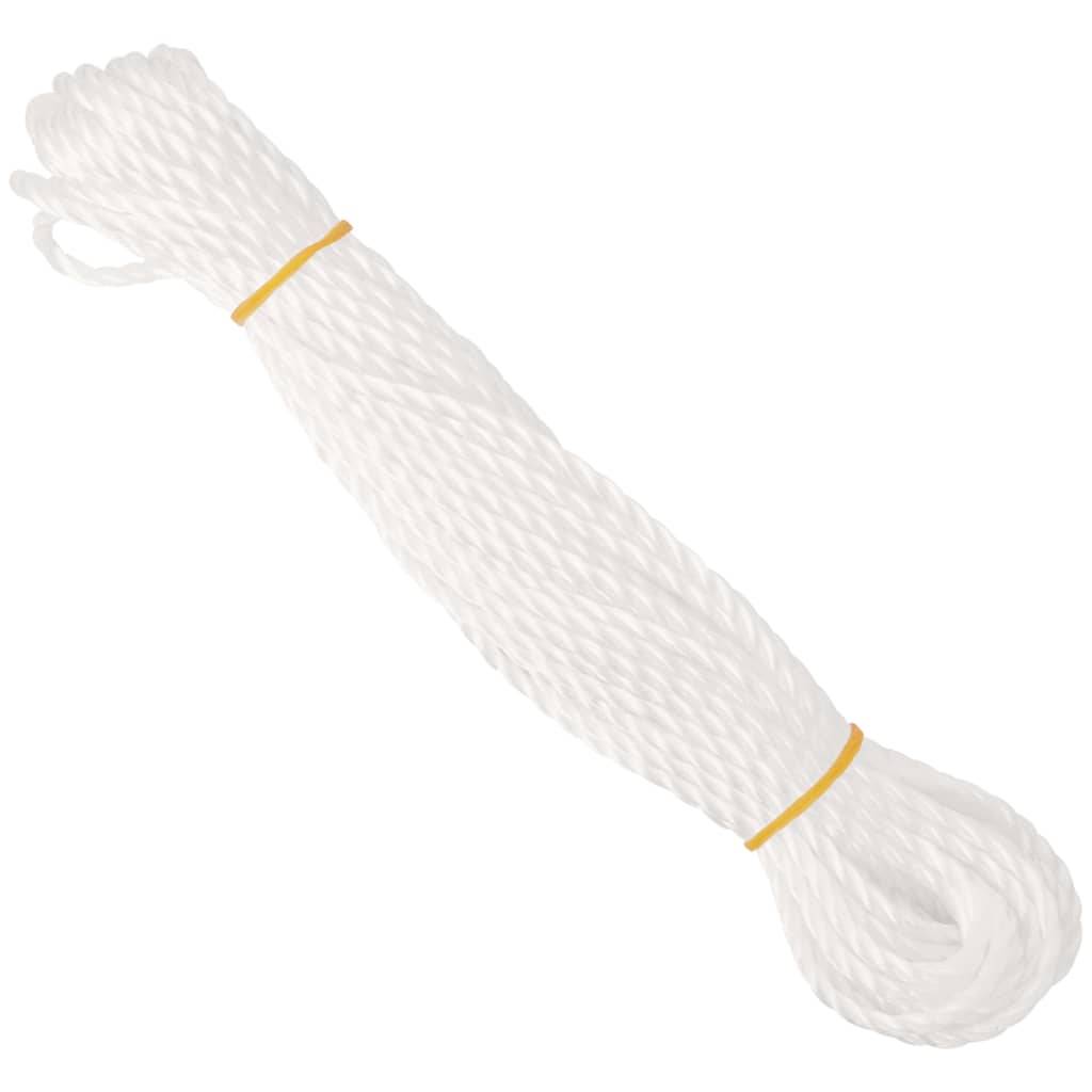 Helloshop26 - Écran de balcon brise pare vue protection confidentialité 90 x 300 cm PEHD jaune et blanc - Image 4
