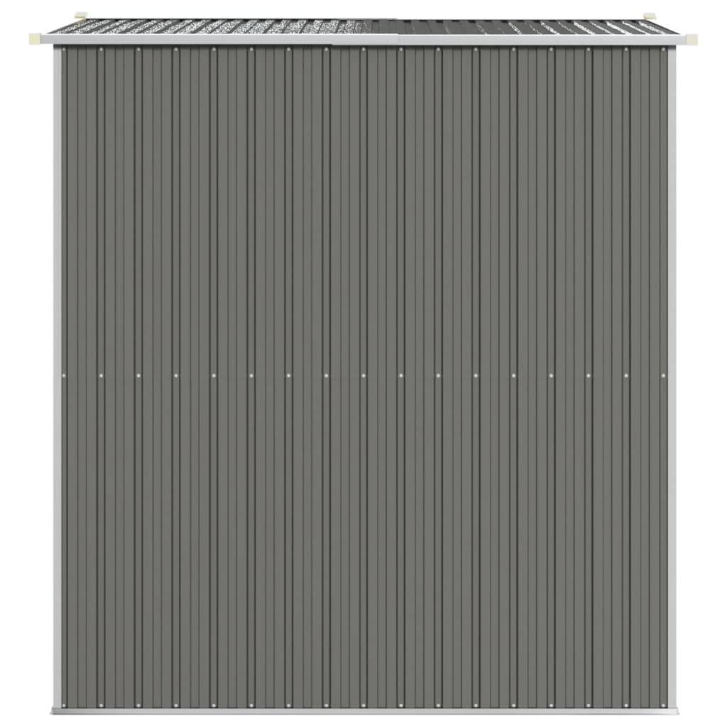 Vidaxl - Abri de jardin Gris clair 192x191x223 cm Acier galvanisé vidaXL 3147438 - Image 6