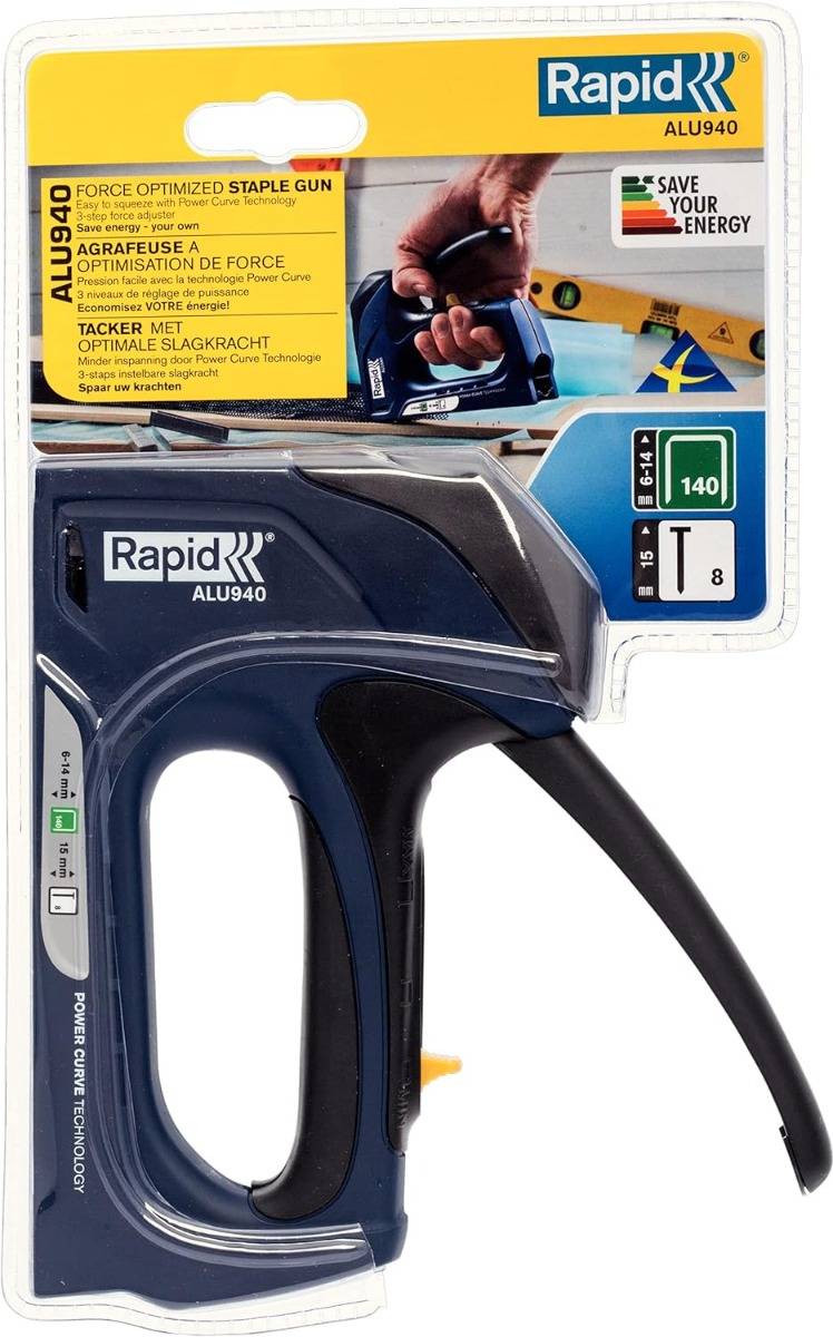 Agrafeuse ALU940 pour agrafes 140/6-14 mm - 8/15 mm - Blister - RAPID-ISABERG - 5000518 - Image 6