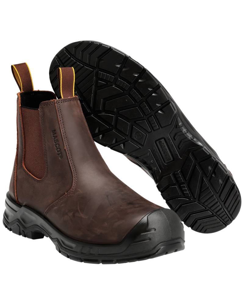 Bottines de sécurité MASCOT S3S - F1000-715-Brun-50