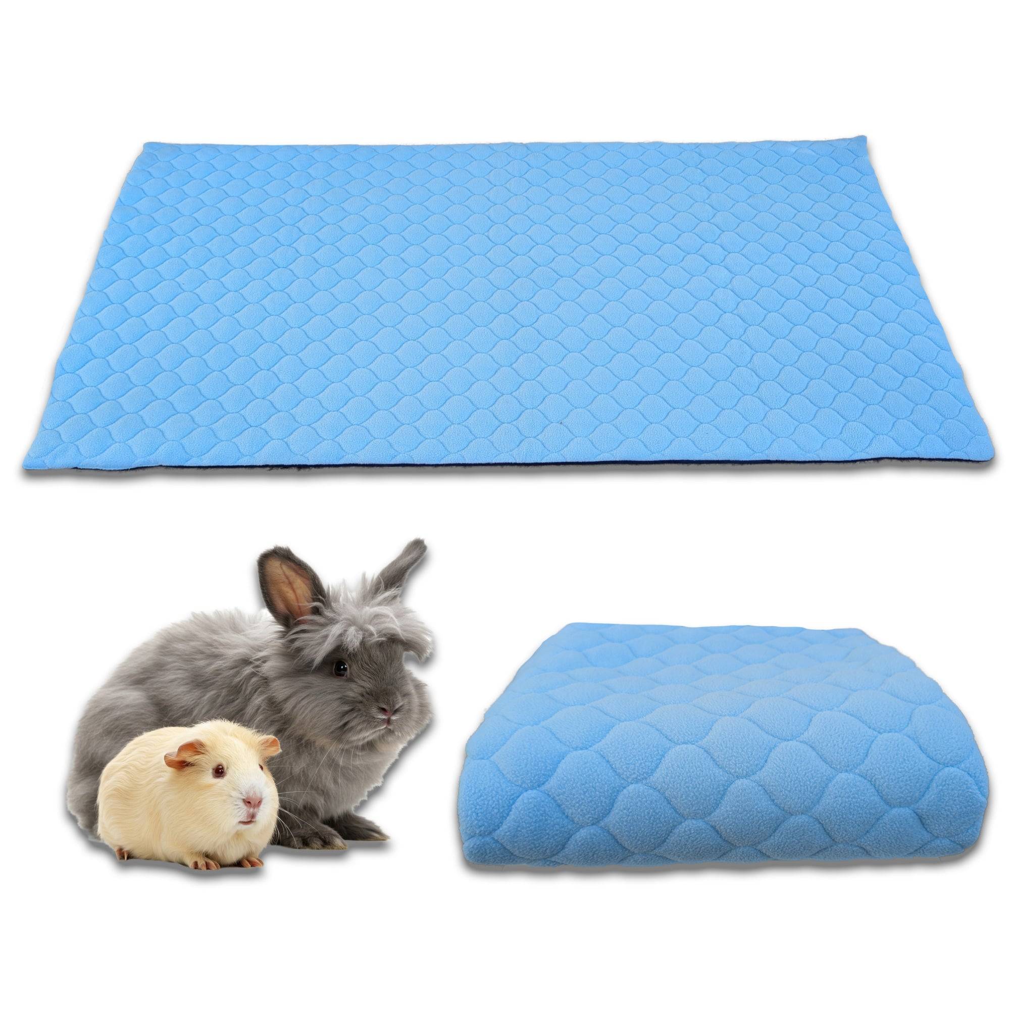Lot de 2 - Tapis qui remplace la Litière pour Cochon d'Inde et Lapin  - Absorbant, Imperméable, Passe en Machine 105 x 105 cm - Neo Solvo - Image 10