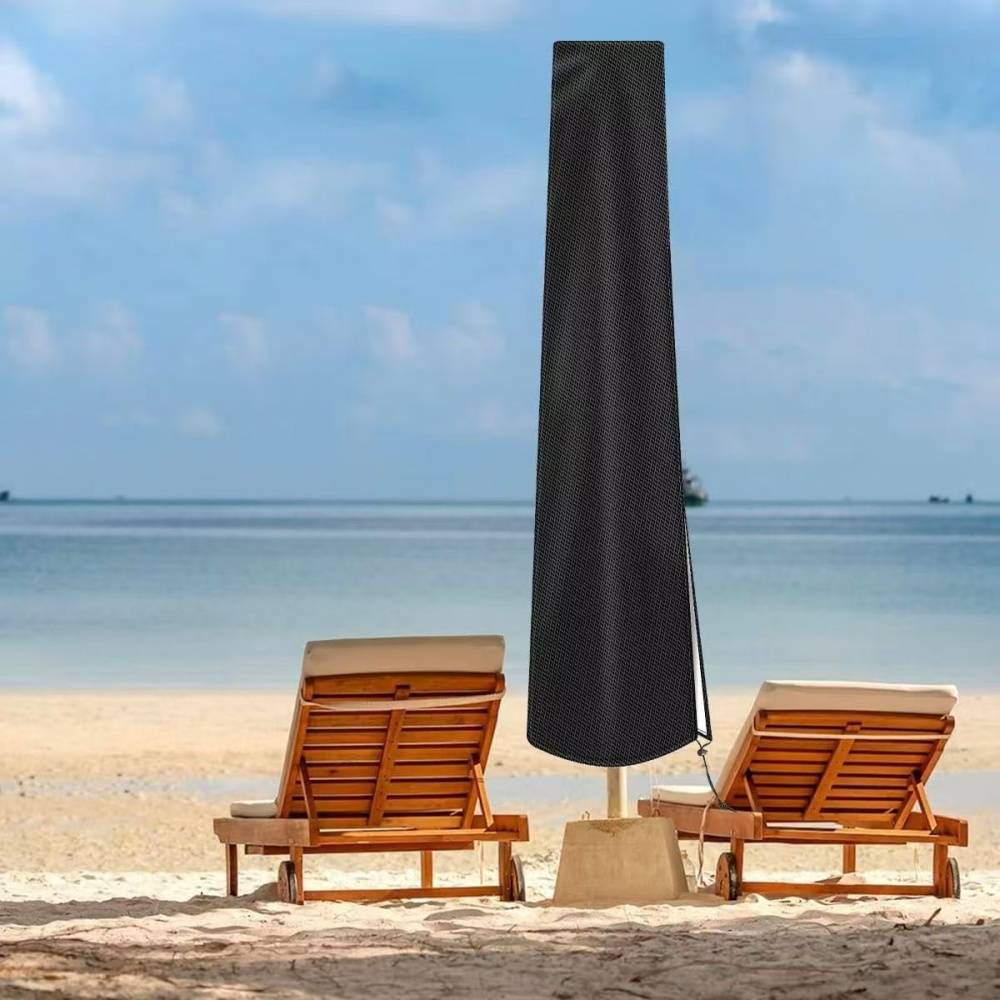 Housse de Protection Parasol Imperméable 420D pour Diamètre 2.7-3.6m - Living123 - Image 8