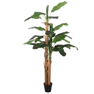 Bananier artificiel PEVA et bambou vert 80 x 80 x 180 cm - PANGIVO