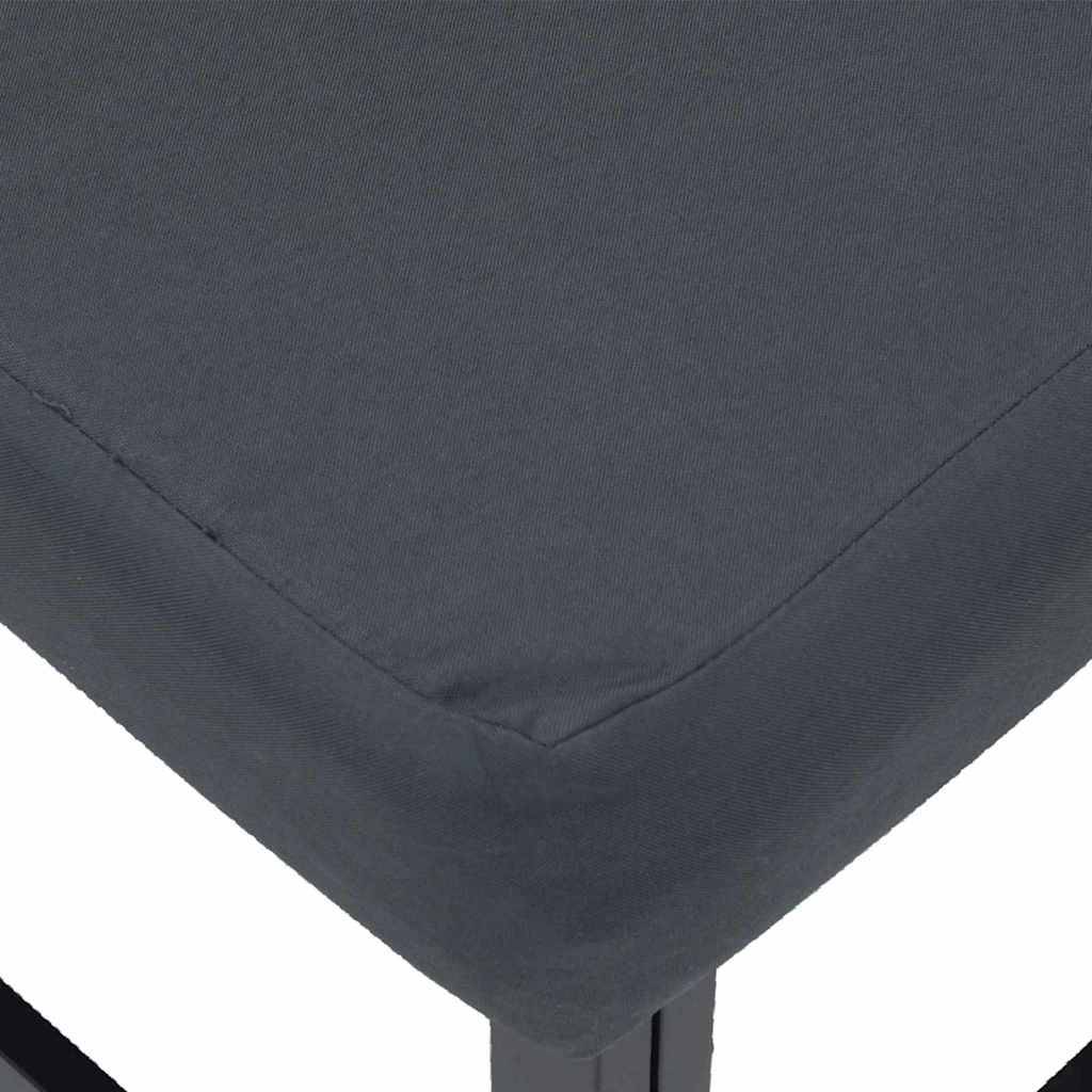 ComfortXL - Petit Salon de Jardin en Aluminium 6 Pièces Compact Pour Balcon et Terrasse Noir – ComfortXL Outdoor Living - Image 9