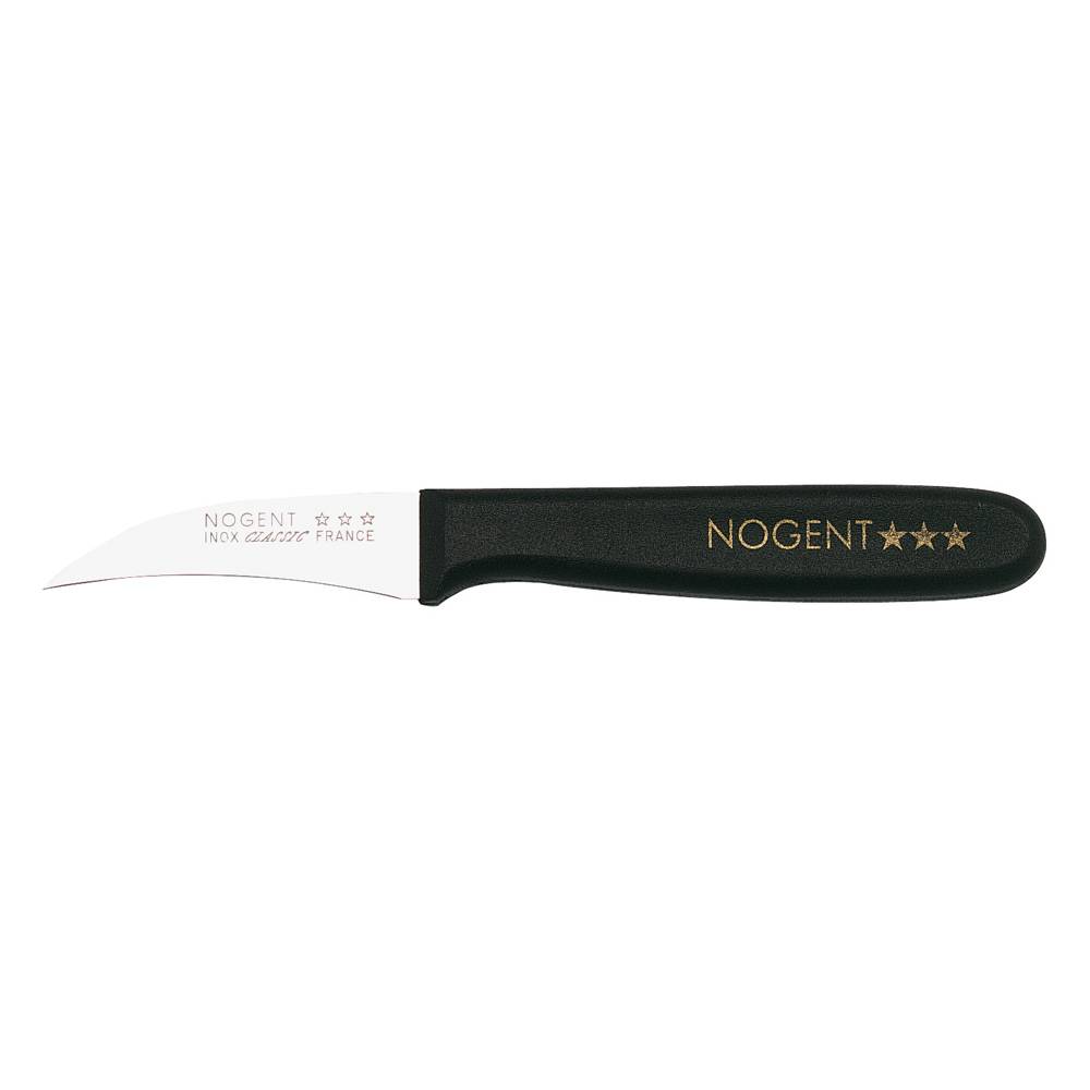 Couteau d'office bec d'oiseau 6 cm Classic noir