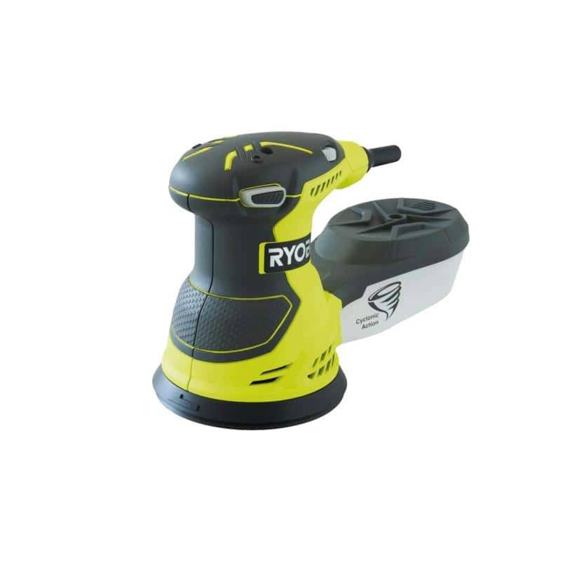 Ryobi - Pack RYOBI Ponceuse excentrique électrique ROS300 - 300W - 125mm - Plateau de ponçage - 125 mm - ROSP1A - Image 6