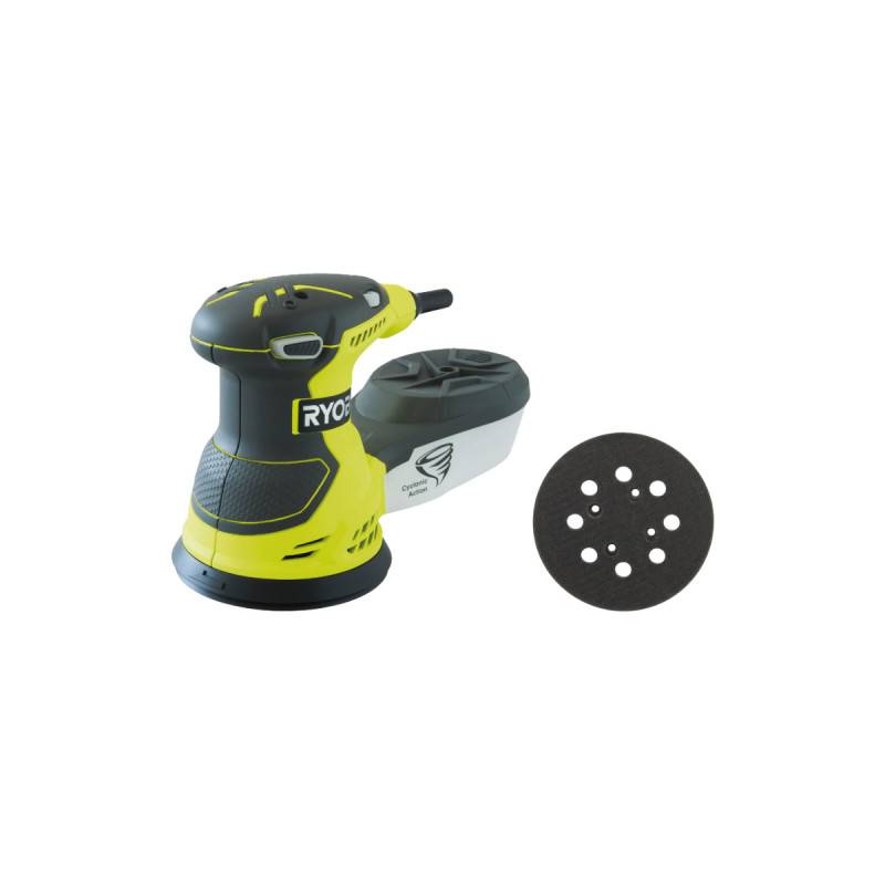 Ryobi - Pack RYOBI Ponceuse excentrique électrique ROS300 - 300W - 125mm - Plateau de ponçage - 125 mm - ROSP1A - Image 1