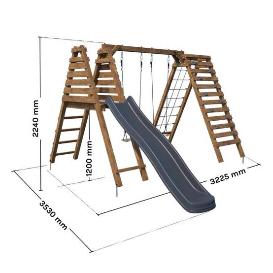 Soulet - Aire de jeux pour enfants avec toboggan Isis - Image 4