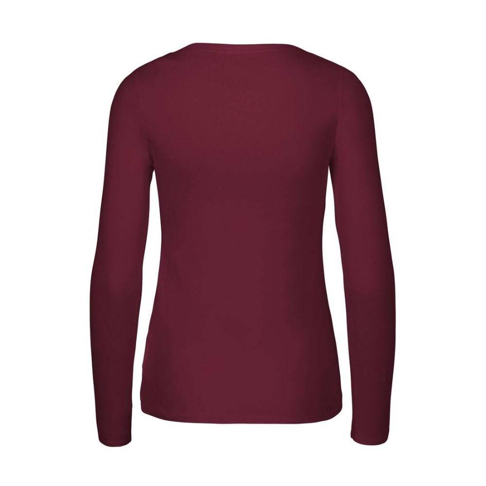 T-shirt manches longues FEMME NEUTRAL Bordeaux S - Image 2