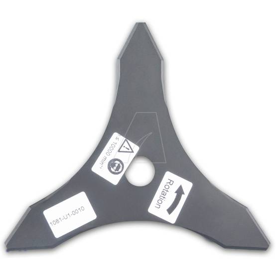 Arnold - Lame pour débroussailleuse 255 mm, 3 dents, TC Ø 25,4 mm, 3,0 mm Arnold