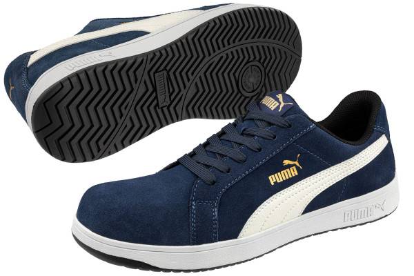 Chaussure Basse Iconic Suede S1P Bleu T.47 - PUMA - 640020300000047 - Image 2