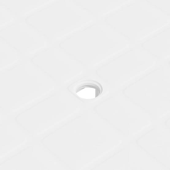 Table de jardin plastique blanc 80 x 75 x 72 cm - PANGIVO - Image 8