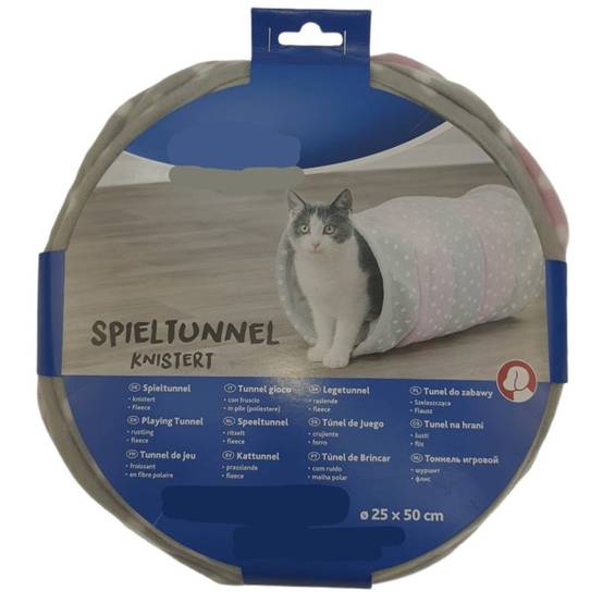 Tunnel de jeu ø25 × 50 cm, pour chat - Image 3