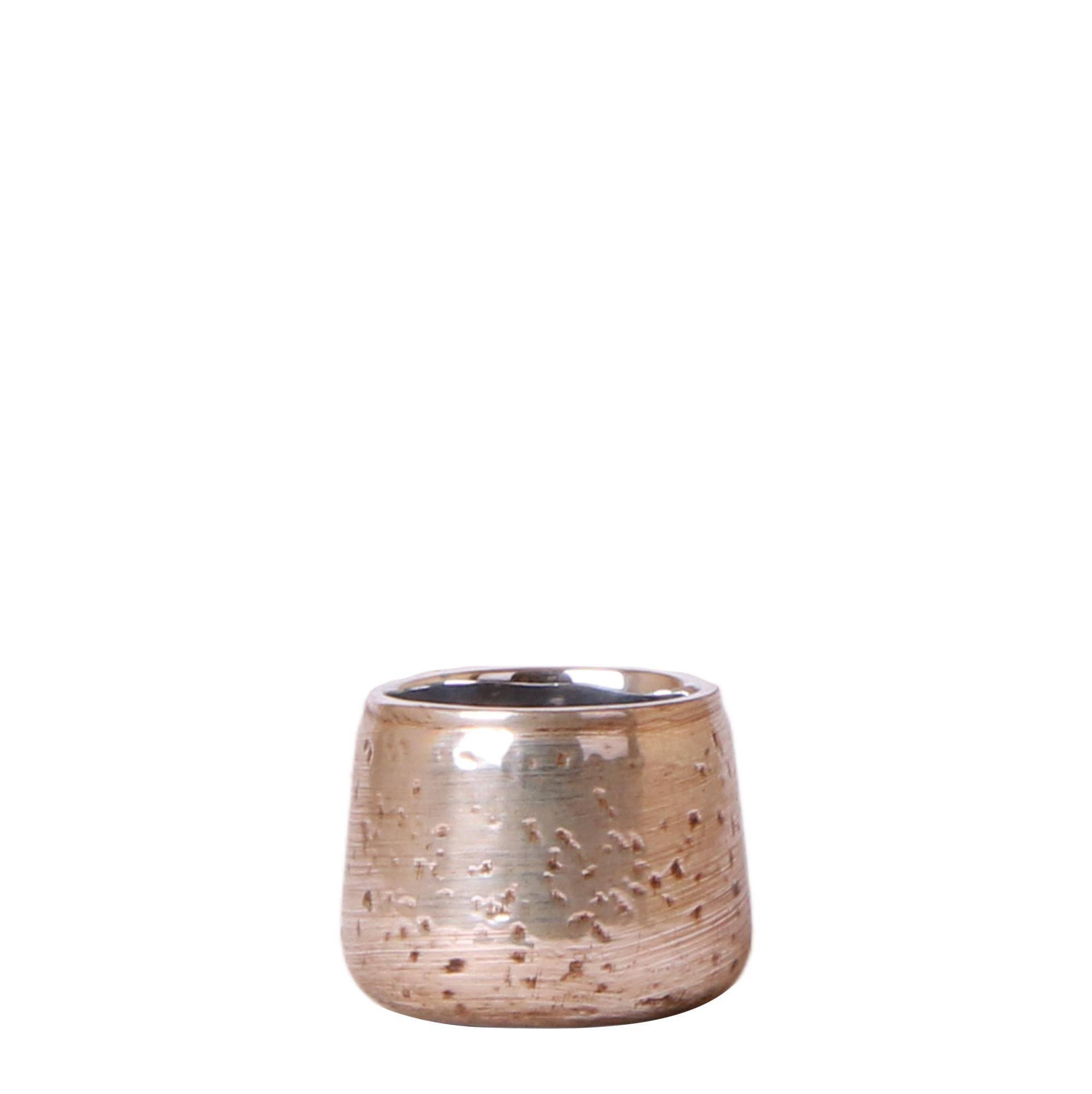 Cache-pot argenté - Ø6cm- La Green Touch - Image 1
