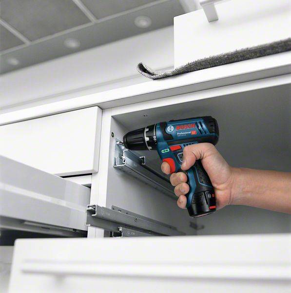 Bosch - Visseuse sans fil 12V GSR 12V-15 - BOSCH - avec 1 batterie 12V 2Ah - chargeur - housse - 060186810F - Image 4