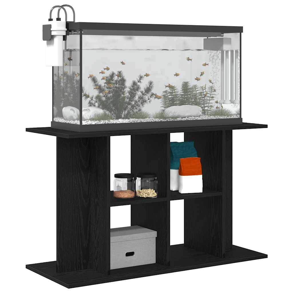 Vidaxl - Support d'aquarium Chêne noir 100x40x60 cm Bois d'ingénierie vidaXL 862150 - Image 9