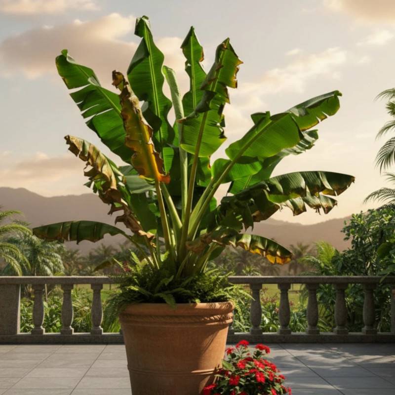 Bananier voyageur géant - Pot de 50L - 120/150 cm - Image 5