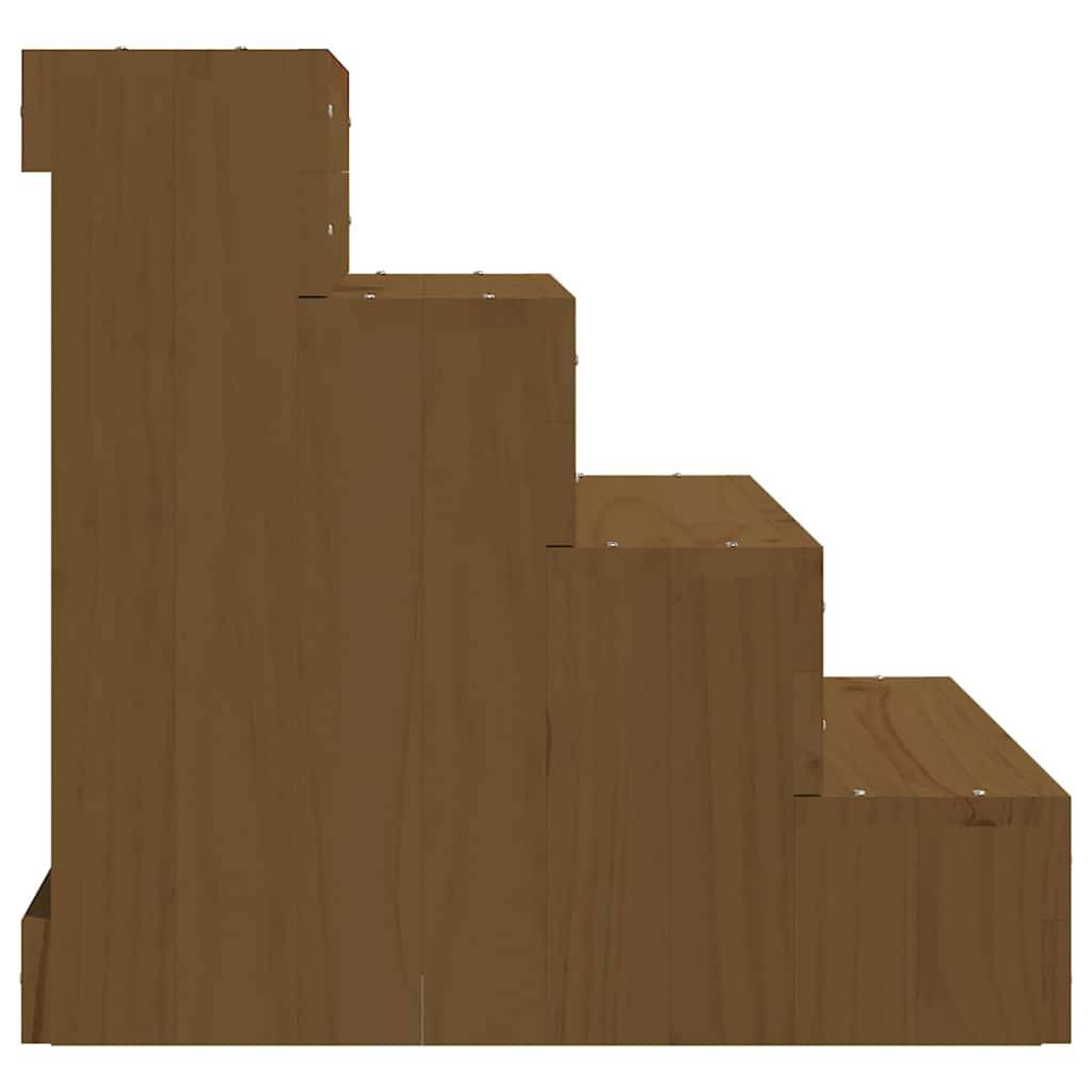 Vidaxl - Escalier animaux de compagnie Marron miel 40x49x47 cm Bois pin vidaXL 822469 - Image 6