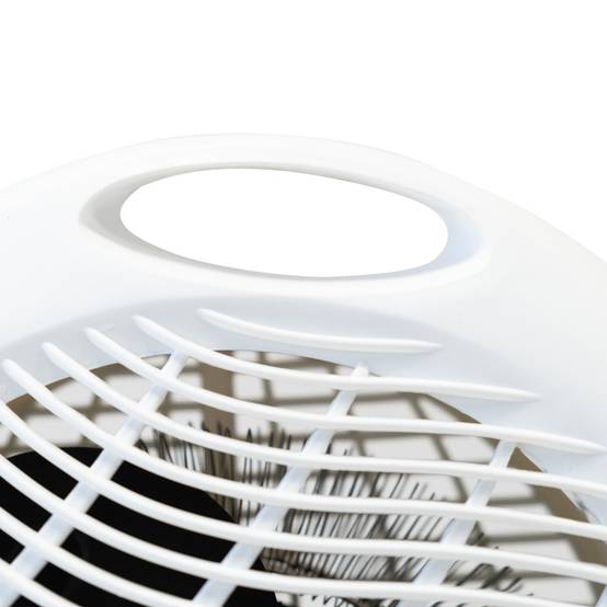 Chauffage électrique 2000W Radiateur Soufflant Climatiseur Portable Blanc Thermostat 5 à 35°C NIKLAS - Image 3