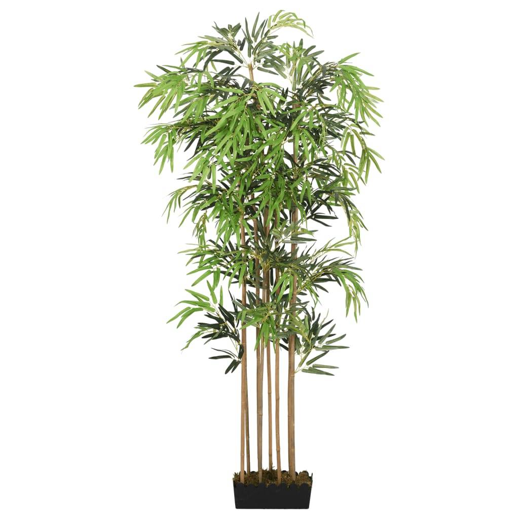 Bambou artificiel bambou et textile vert 150 cm, poids:6.4kg - PANGIVO - Image 2